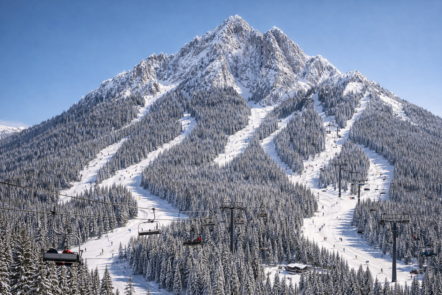 Modern mountain residence as process page hero image