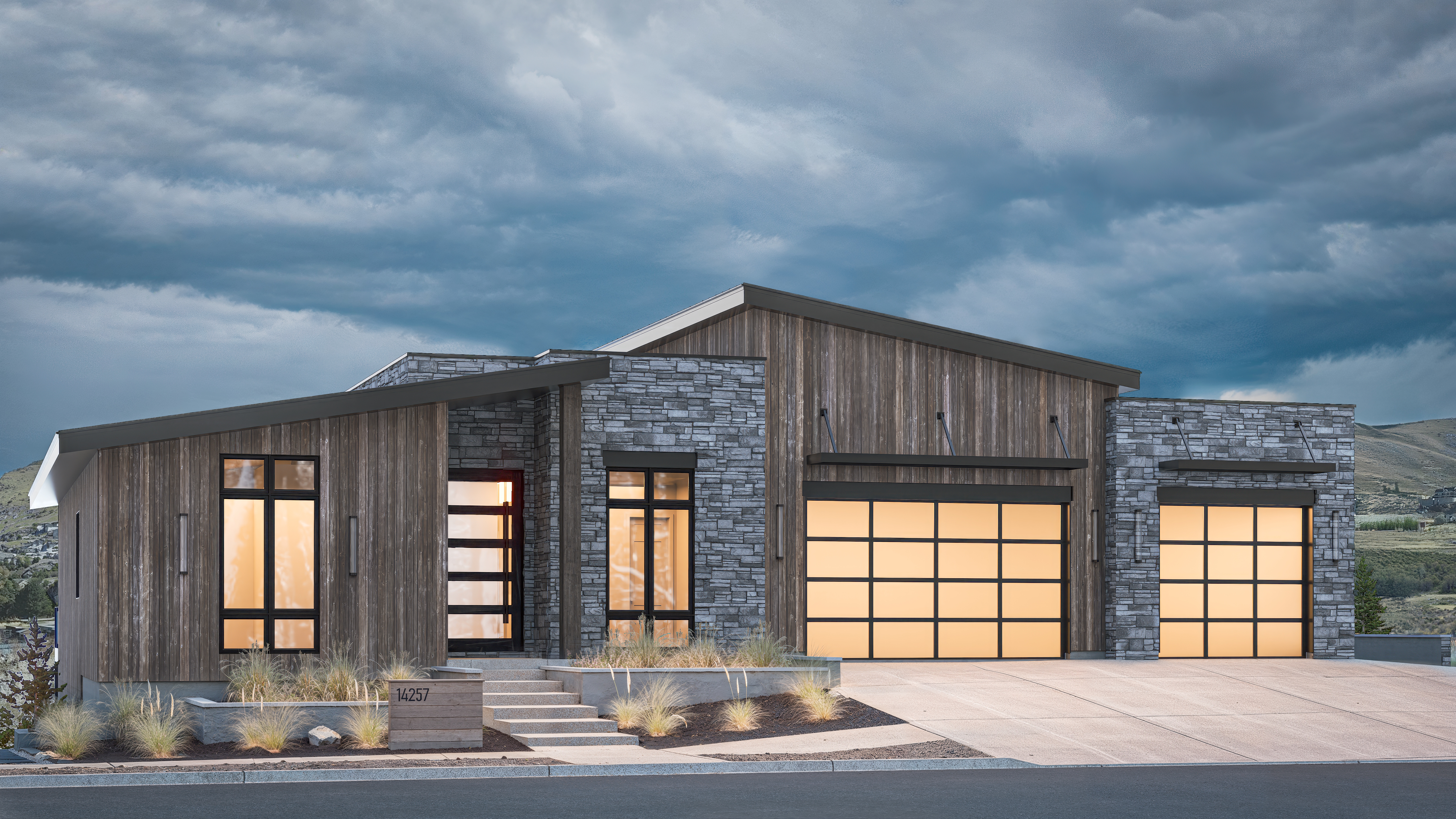 Summit Lux Vitalis front elevation evening