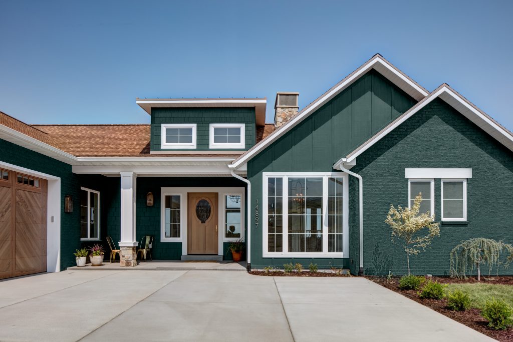 The Willow custom residence with premium exterior detailing